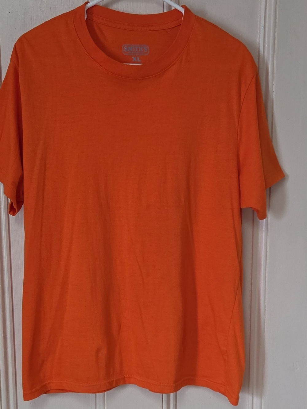 SMITH Bright Orange Short Sleeve Crew Neck Tee